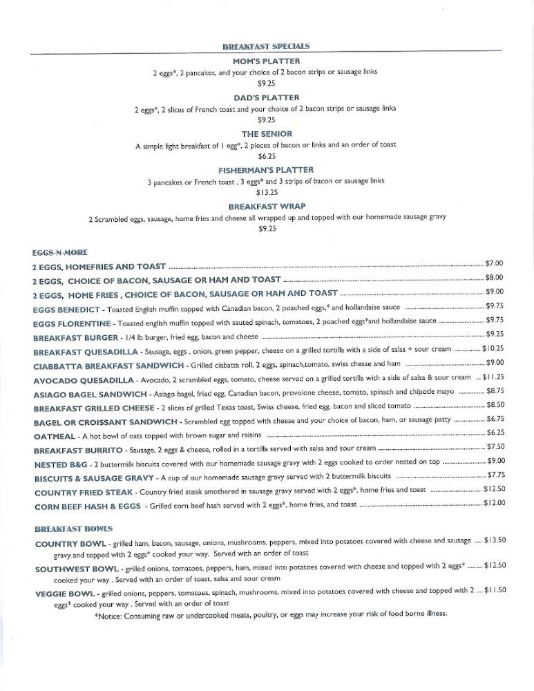 The Nest Restaurant - Vermilion, OH Mom's Platter